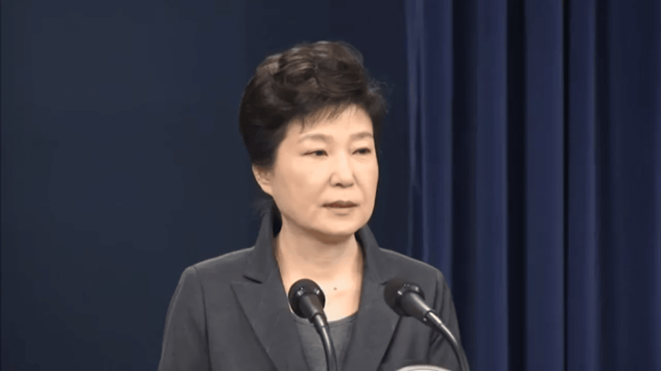 Bývalá jihokorejská prezidentka Pak Kun-hje